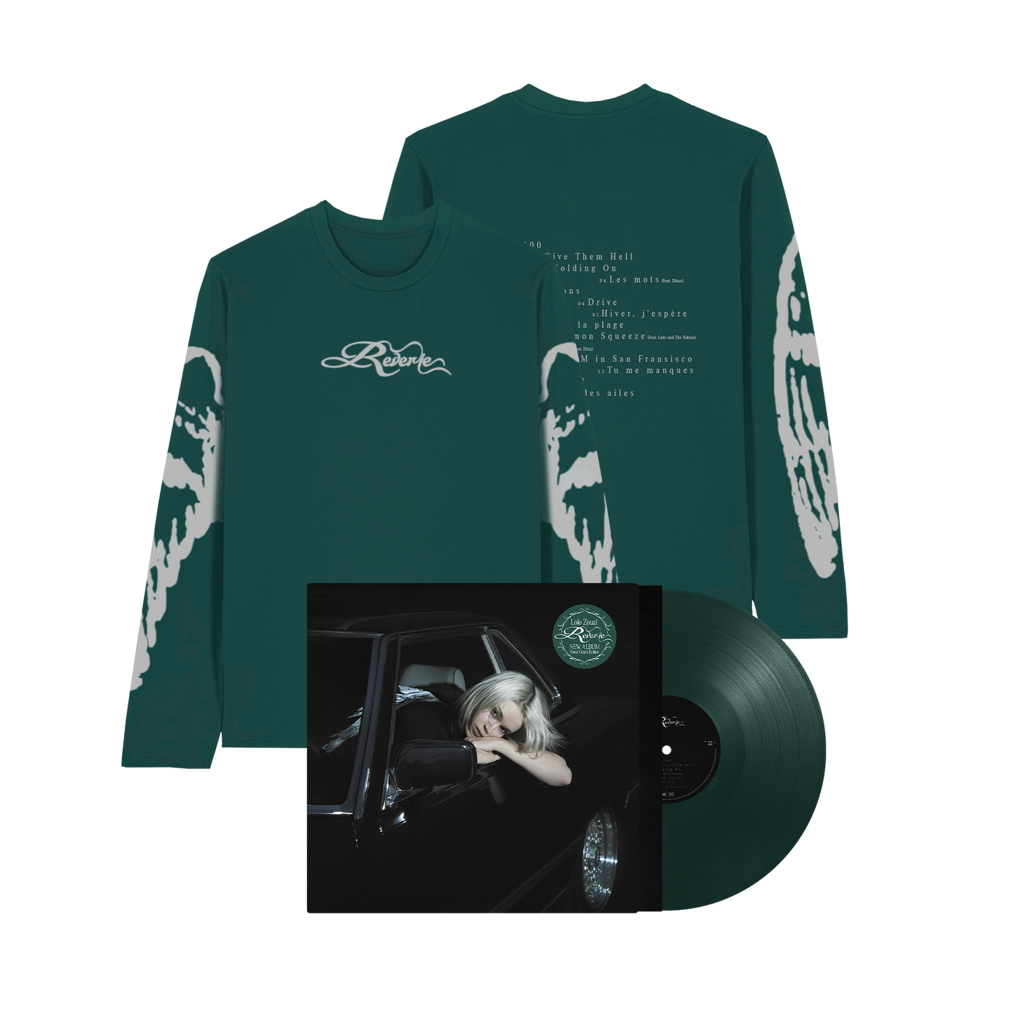 Reverie LP + Angel long sleeve bundle